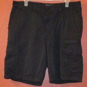 Quiksilver Men Size 34 Black Multiple Pockets Outdoor Travel Vacation Shorts